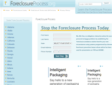 Tablet Screenshot of foreclosureprocess.org